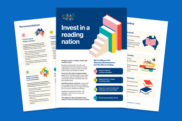 Let's support reading in the next National Cultural Policy - Australia ...